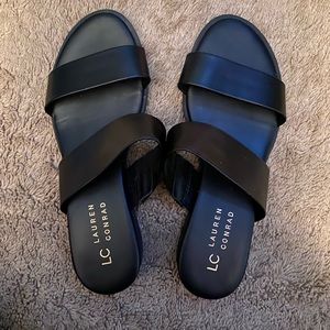 Lauren Conrad black sandals